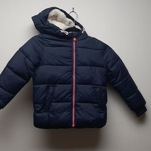 NWT! Billybandit Blue winter jacket with fur